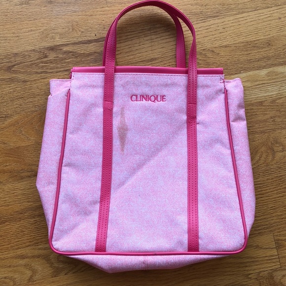 Clinique bag and makeup bag - Picture 1 of 7